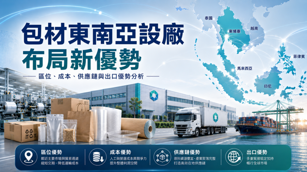 包材東南亞設廠：柬埔寨適合承接哪些業務？