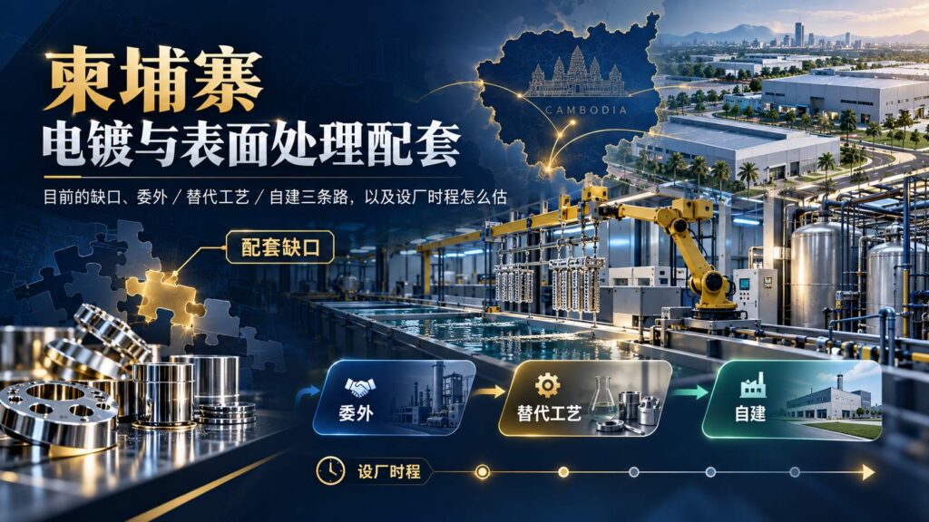 柬埔寨电镀配套现在够用吗?表面处理产业缺口与替代方案(2026)