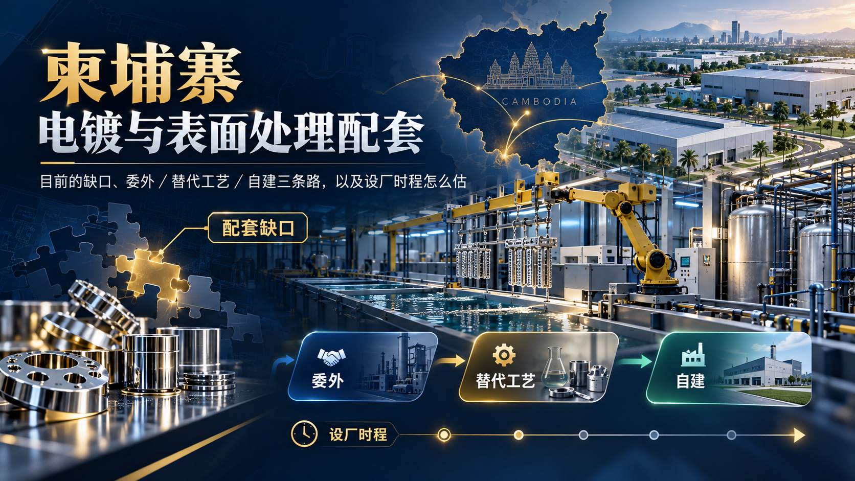 柬埔寨电镀配套现在够用吗?表面处理产业缺口与替代方案(2026)