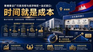 柬埔寨设厂流程｜四条并行行政线与彼此的依赖关系