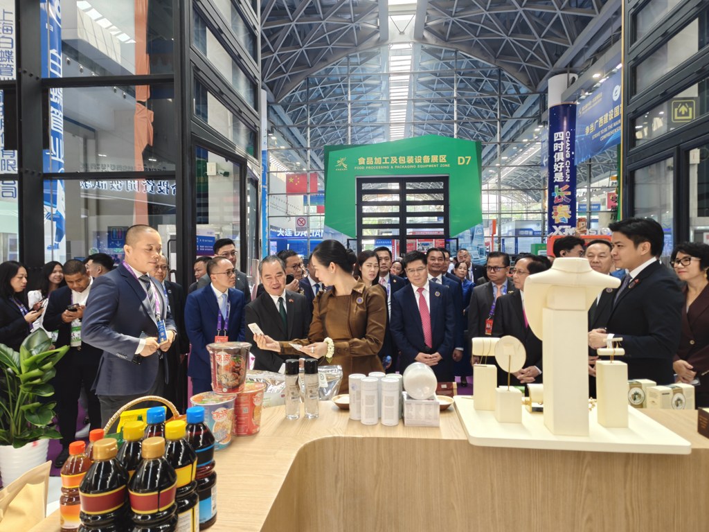 第23届中国—东盟博览会柬埔寨馆展区