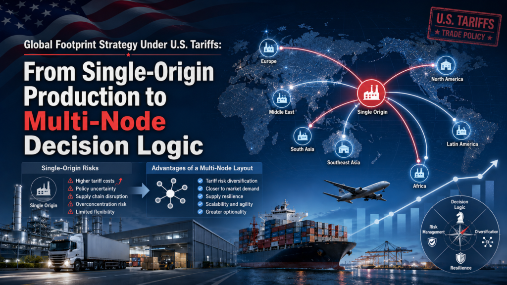 Global Footprint Strategy Under US Tariffs: From Single-Origin Production to Multi-Node Decision Logic
